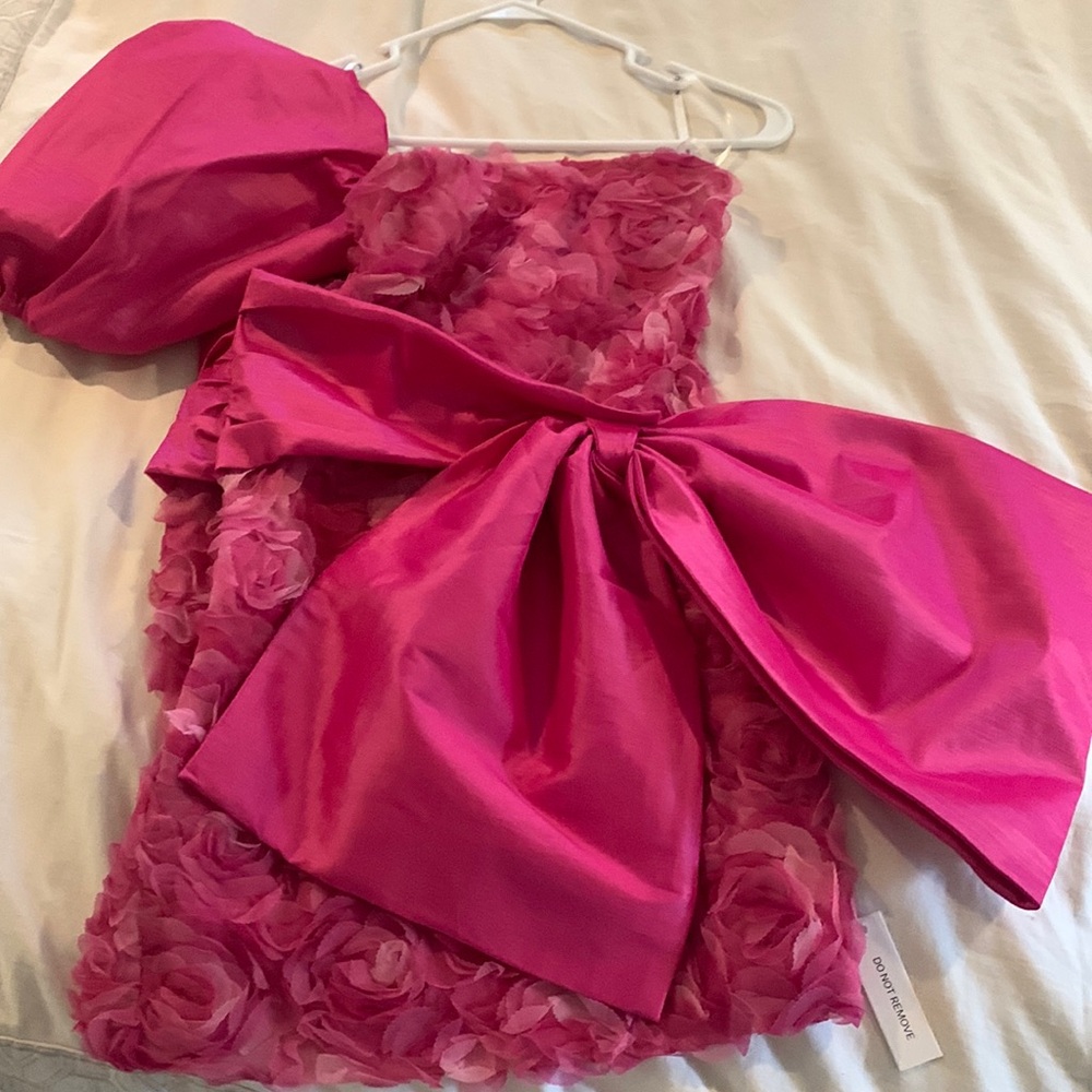 For love and lemons Taya pink mini dress size small